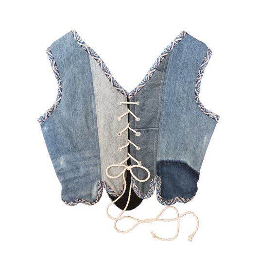 Upcycled corset