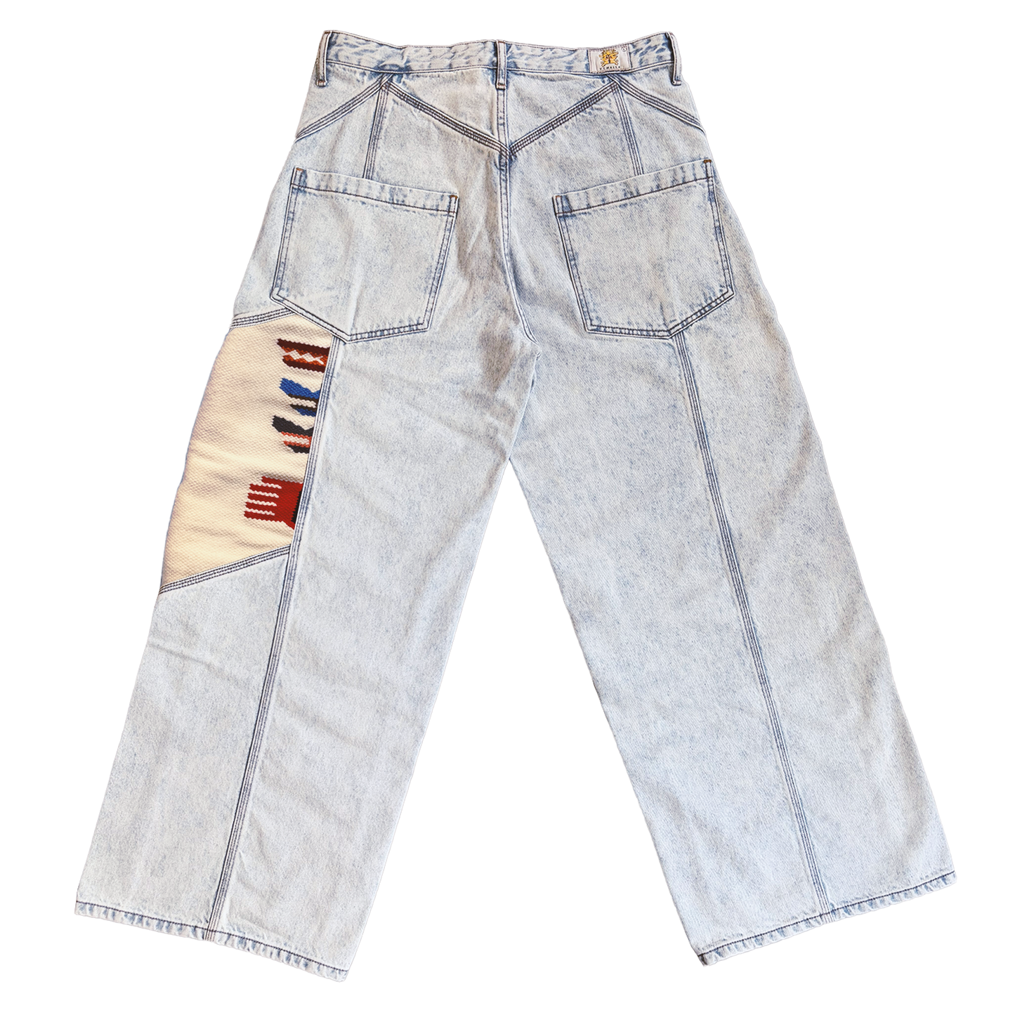 Fragmentos danzante denim jeans