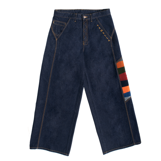 Pescado cuadro dark jean