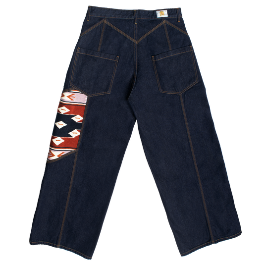 Geometrico rombo dark jeans