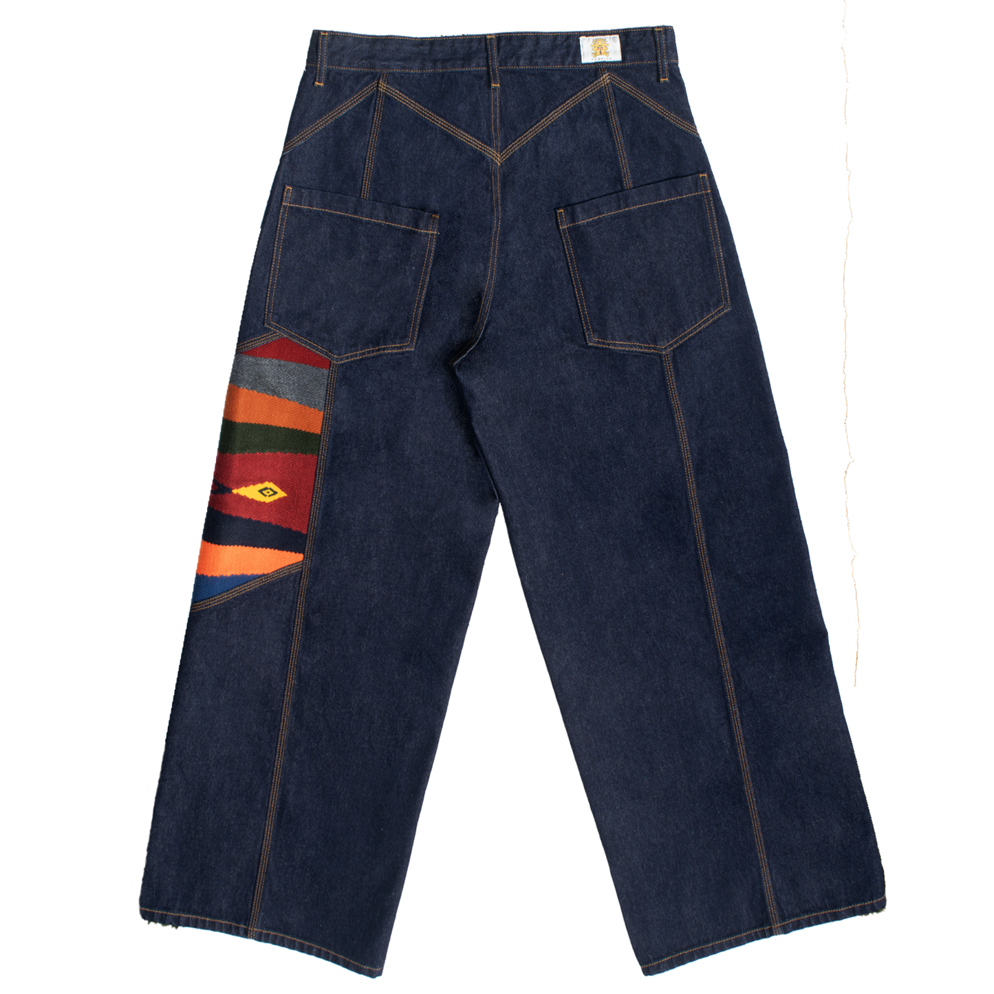 Pescado cuadro dark jean