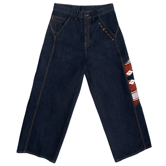 Geometrico rombo dark jeans