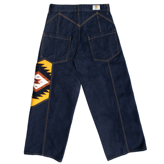 Geometrico trigo dark jeans